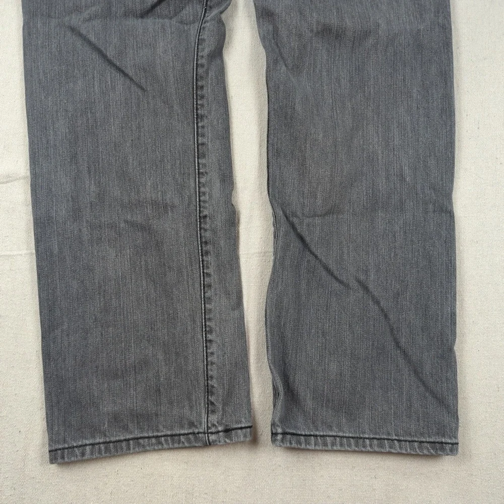 Levis 501 Jeans Mens 34x30 Gray Button Fly Classic American Casual Western